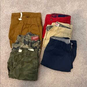 Levi's, Arizona, Cat & Jack, Kids Shorts in Red, Tan, Navy and camouflage